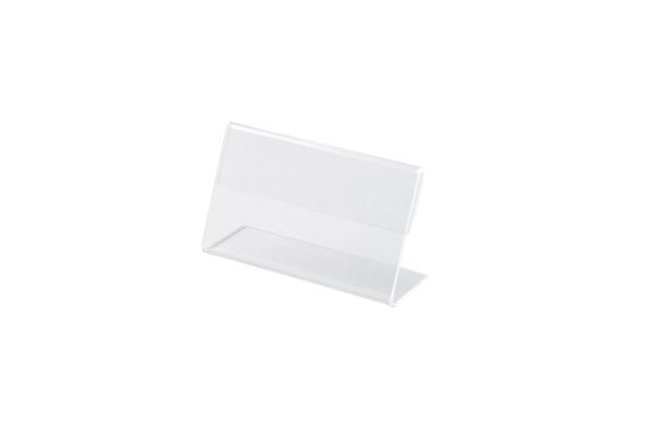 Placa em acrílico display para fixação de preços