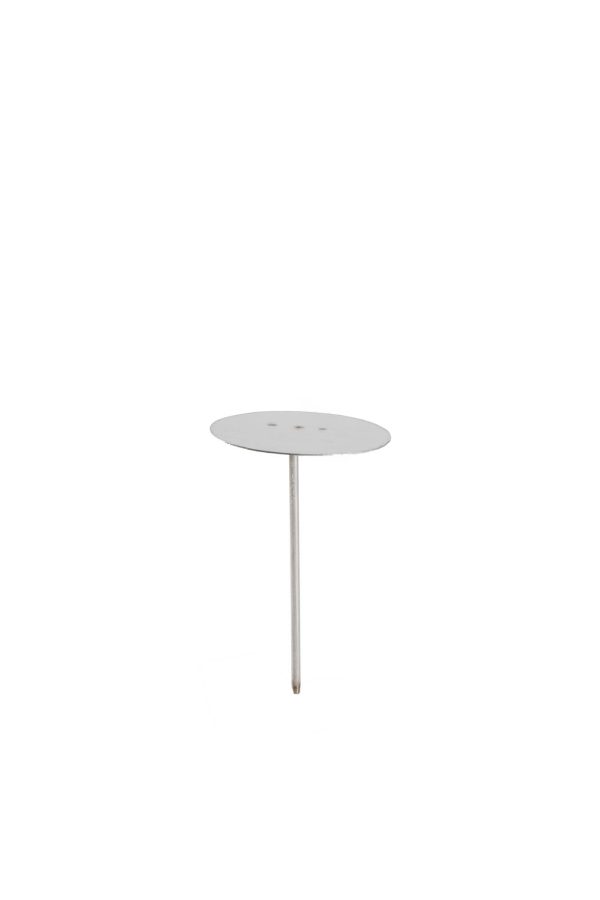 Suporte em inox para confeitar rosas