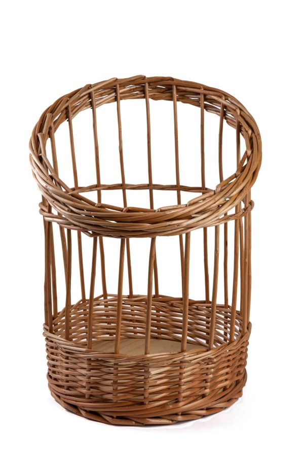 Cesta em vime natural Baguete