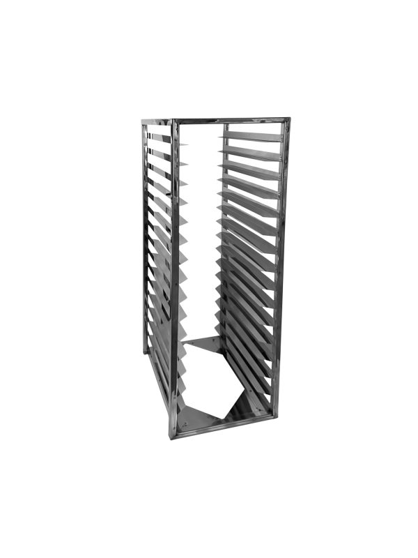 Estante em inox para freezer vertical sem rodas