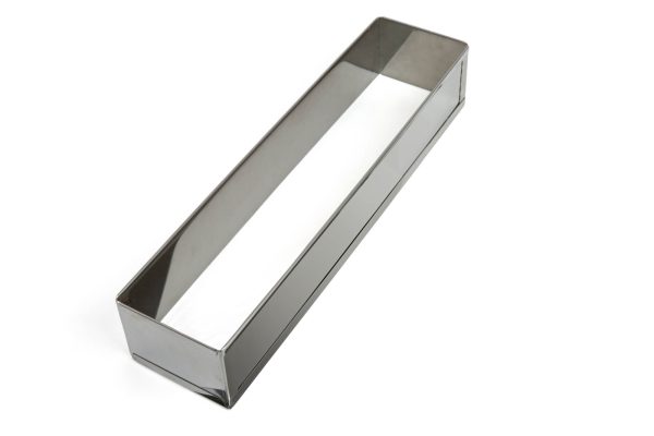 Aro modelador em inox retangular