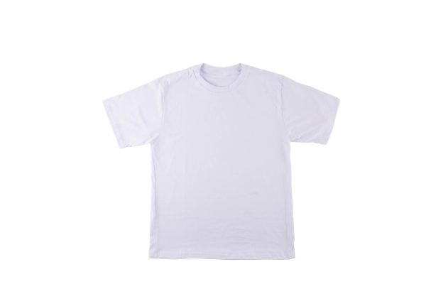 Camiseta malha algodão branca