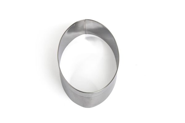 Aro cortador em inox oval