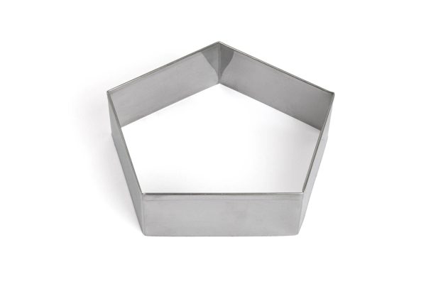 Aro cortador em inox pentavado