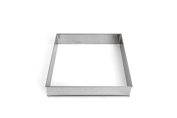 Aro inox quadrado