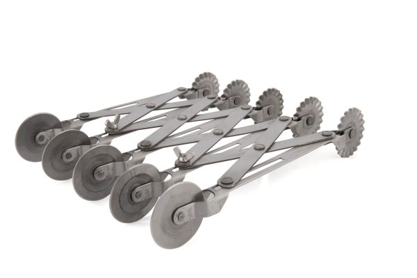 Carretilha inox pantográfica