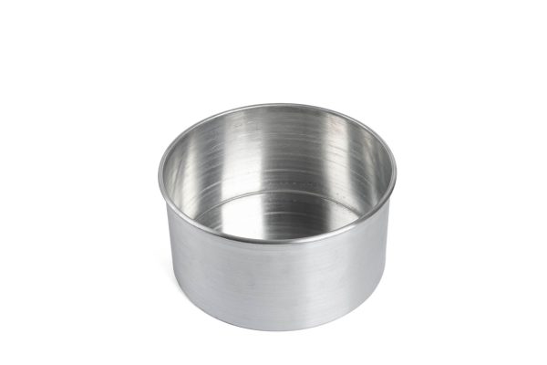 Forma para bolo redonda reta fundo fixo altura 10cm