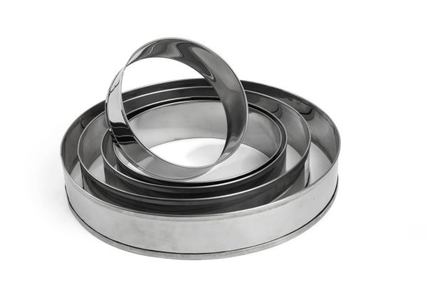 Aro modelador em inox redondo