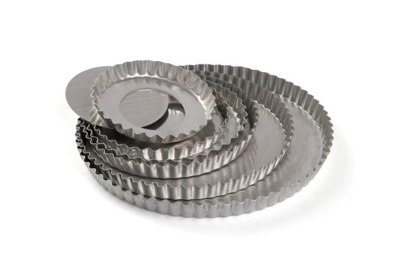 Forma para torta maçã fundo falso altura 2cm