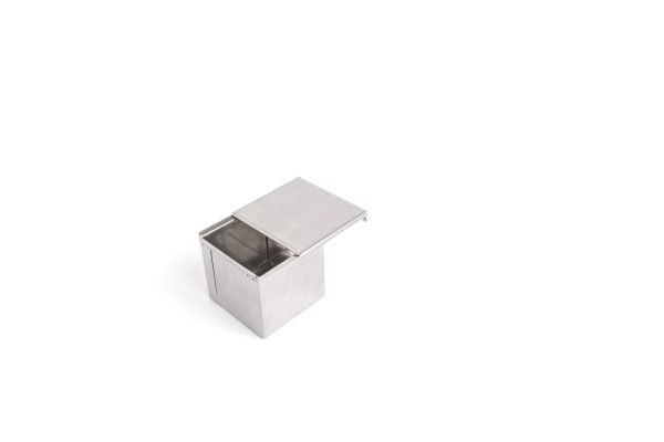 Forma para pão cubo quadrada com tampa